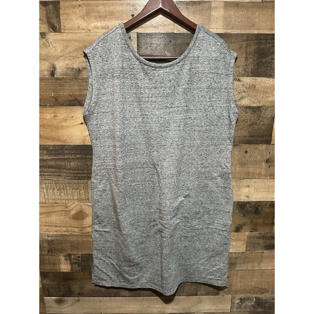 Talbot 1X Gray Sleeveless Tank Dress NWT